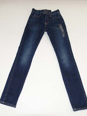 Lucky Brand Women's Uni Fit 1 High Rise Skinny Jeans Size 24 NWT 28.5" Inseam